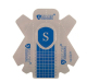 Фото 2 - Формы для наращивания ногтей Salon Professional SP-0411(синие, квадрат), 500 шт