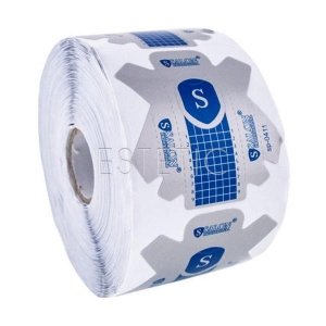 Формы для наращивания ногтей Salon Professional SP-0411(синие, квадрат), 500 шт