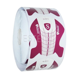 Формы для наращивания ногтей Salon Professional SP-0413, (розовая свинка, стилет короткий), 500 шт