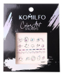 Komilfo Color Art Sticker №KCA007 - наклейки для дизайна ногтей 