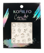 Komilfo Color Art Sticker №KCA015 - наклейки для дизайна ногтей 