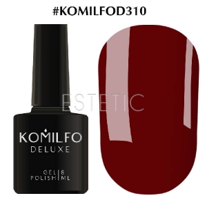 Гель-лак Komilfo Deluxe Series №D310 (груша в вине, эмаль), 8 мл