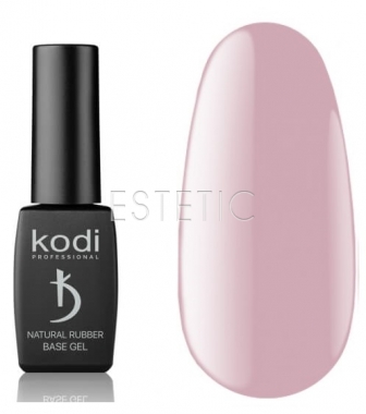 Kodi Professional Natural Rubber Base (Pink) - Каучуковая основа для гель-лака (розовый), 12 мл