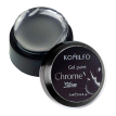 Komilfo Gel Paint "Chrome" Silver - гель-фарба хром, без липкого шару (срібло), 5 мл