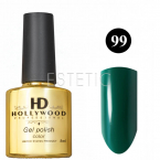 Гель-лак Hollywood №099 (глибокий темно-зелений, емаль), 8 мл