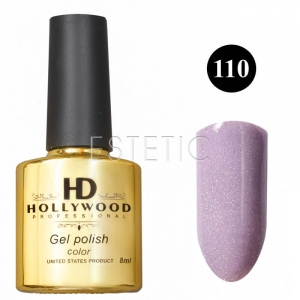 Гель-лак Hollywood №110 (холодний рожевий, з шиммером), 8 мл