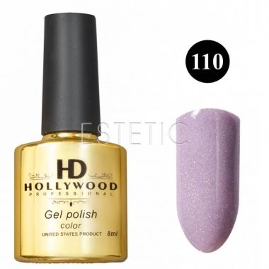 Гель-лак Hollywood №110 (холодный розовый, с шиммером), 8 мл