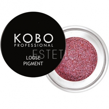 KOBO Professional Loose Pigment - Пигмент для век 607 (Ruby With Blue Sparks), 1,5 г