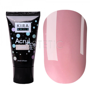 Kira Nails Acryl Gel Cover - Акрил-гель (приглушенный розовый), 30 г