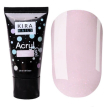 Kira Nails Acryl Gel Glitter Pink - Акрил-гель (розовый с глиттером), 30 г