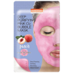Purederm Deep Purifying Pink O2 Bubble Mask Peach - Маска кислородная тканевая с экстрактом персика, 25 г