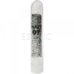 mART Брокат для дизайна №07 (голографическое серебро)