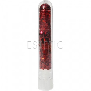 mART Декор для ногтей "Чешуя" №13 (красный)