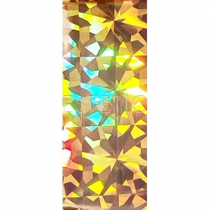 mART Фольга для лиття №03 (золото, калейдоскоп)