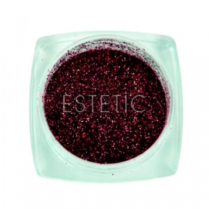 Komilfo блесточки 060, размер 0,08 мм (баклажановые), 2,5 г