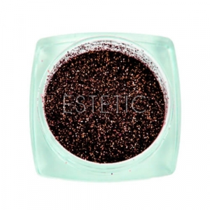 Komilfo блесточки 063, размер 0,08 мм (коричневые), 2,5 г