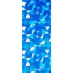 mART Фольга для лиття №08 (блакитний, калейдоскоп)