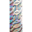 mART Фольга для лиття №52 (срібло, хвиля, Голографик)
