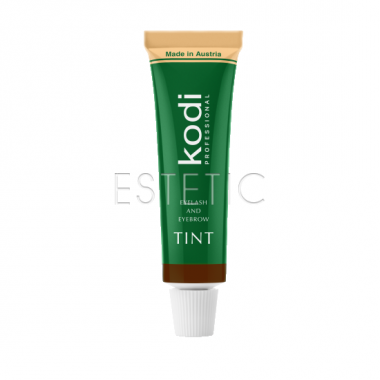 Kodi Professional Eyelash&Eyebrow Tint Natural Brown - Фарба для вій та брів (натурально-коричневий), 15 мл