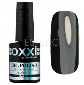 Гель-лак OXXI Professional №296 (темно-зелений, емаль), 10мл