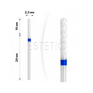mART Насадка керамическая М-213 Палочка Blue 2.3*14 мм
