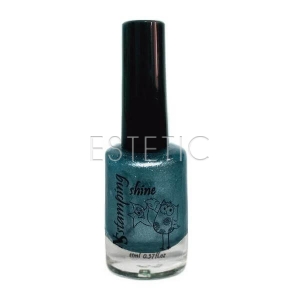 Nailstory Лак для стемпінга Shine №05 (синьо-бірюзовий), 11 мл