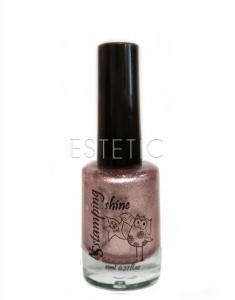 Nailstory Лак для стемпінга Shine №10 (рожеве-золото), 11 мл