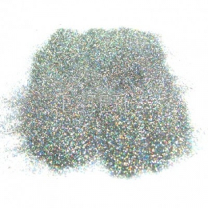 Зеркальный блеск для ногтей №201 (серебро голографик)