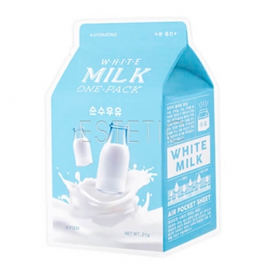A'pieu White Milk One-Pack - Маска тканевая для лица 