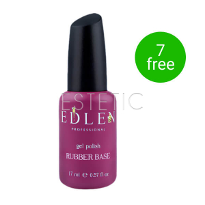 Edlen Professional Rubber Base coat - Каучуковая основа для гель-лака, 17 мл