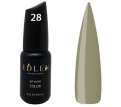 Гель-лак Edlen Professional №028 (серый, эмаль), 9 мл