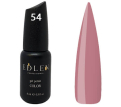 Гель-лак Edlen Professional №054 (лилово-розовый, эмаль), 9 мл
