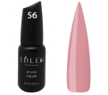 Гель-лак Edlen Professional №056 (дымчато-розовый, эмаль), 9 мл
