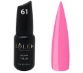 Гель-лак Edlen Professional №061 (насыщенный розовый, эмаль), 9 мл