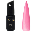 Гель-лак Edlen Professional №063 (розовый, с шиммером), 9 мл