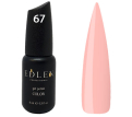 Гель-лак Edlen Professional №067 (розово-лиловый, эмаль), 9 мл