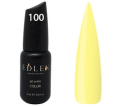 Гель-лак Edlen Professional №100 (приглушений жовтий, емаль), 9 мл