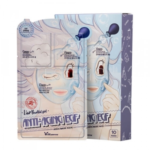 Elizavecca Anti Aging Egf Aqua Mask - Маска для обличчя триступенева антивікова, 25 г