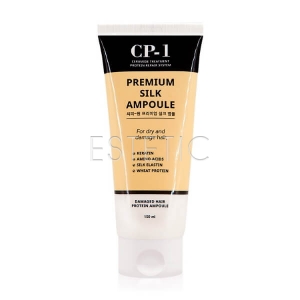 Esthetic House CP-1 Premium Silk Ampoule - Несмываемая сыворотка для волос с протеинами шелка, 150 мл