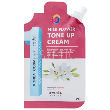 Eyenlip Milk Flower Tone Up Cream - Тонизирующий крем для лица, 20 г
