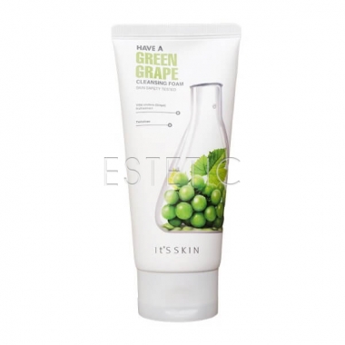 It's Skin Have a Green Grape Cleansing Foam - Вітамінна пінка для вмивання з зеленим виноградом, 150 мл