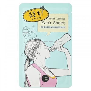 Holika Holika After Leports Mask Sheet - Тканевая маска для лица "После упорной тренировки", 18 мл