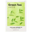 Missha Airy Fit Green Tea Sheet Mask - Маска для лица с экстрактом зеленого чая, 19 г