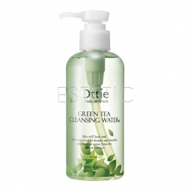 Ottie Green Tea Cleansing Water - Міцелярна вода для обличчя з зеленим чаєм для зняття макіяжу, 200 мл