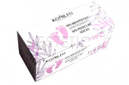 Komilfo SPA шкарпетки для педикюру, 1 пара
