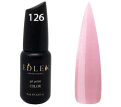Гель-лак Edlen Professional №126 (теплий рожевий, з шиммером), 9 мл