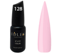 Гель-лак Edlen Professional №128 (нежно-розовый, с мелким шиммером), 9 мл