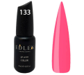 Гель-лак Edlen Professional №133 (насичений рожевий, емаль), 9 мл