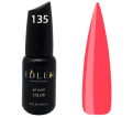 Гель-лак Edlen Professional №135 (ядовито-розовый, эмаль), 9 мл