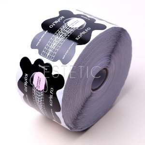 Komilfo Multi Shape Nail Forms 500 pcs - мультифункціональні форми для нарощування (500 шт)